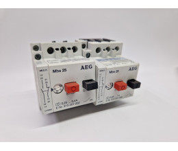 Автомати захисту двигуна AEG MBS25 0,25-0,4A, 0,63-1А, 