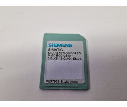 6ES7 953-8LJ20-0AA0, 512кВ SIEMENS Карта пам'яті, б/в